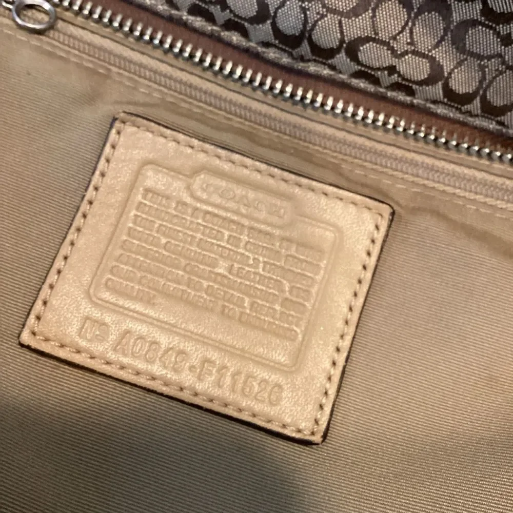 Coach Bag Purse Handbag Signature Mini C Jacquard EW Gallery Tote Pocketbook